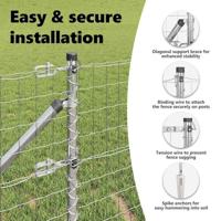 VidaXL Hek met paal zilver 0,4 x 25 m staal - thumbnail