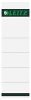 Leitz rugetiketten, niet-zelfklevend, ft 5,7 x 19,1 cm, pak van 10 stuks, wit - thumbnail