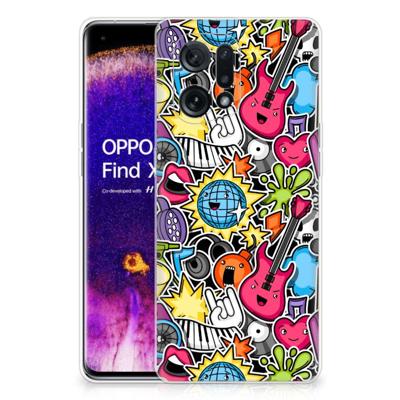 OPPO Find X5 | Sillicone Back Cover | Punk Rock