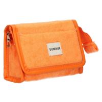 Traveller Spiegeltas badstof oranje 16,5cm x 12cm - thumbnail