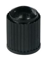 ALLIGATOR ventielkapje valve cap black pk= (100pcs.) - thumbnail