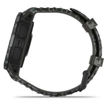 Garmin Instinct 2, Camo-Edition, Rugged Outdoor Watch with GPS, Built for All Elements, Multi-GNSS Support, Tracback Routing and More, Graphite camo