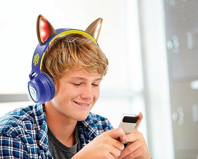 Helm lum. opvouwbare Bluetooth en bedraad met 3D-ontwerp van Chase's oren van Paw Patrol met volumebeperking Helm lum. opvouwbare Bluetooth en bedraad met 3D-ontwerp van Chase's oren van Paw Patrol met volumebeperking