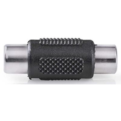 Nedis CAGP24950BK mono audio adapter RCA female - RCA female (set van 10)