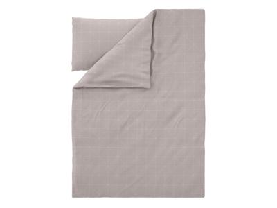 LIVARNO Satijnen dekbedovertrek 140 x 200 cm (Geometrisch/beige) LIVARNO Satijnen dekbedovertrek 140 x 200 cm (Geometrisch/beige)