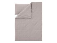 LIVARNO Satijnen dekbedovertrek 140 x 200 cm (Geometrisch/beige) - thumbnail