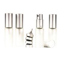 Verstuiver 10ml mat glas met trechtertje - thumbnail