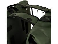 double rolltop bag 38L recycled groen - thumbnail