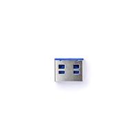 Smartkeeper UL03PKDB poortblokker Poortblokker + sleutel USB Type-A Blauw 6 stuk(s) - thumbnail