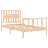 Bedframe zonder matras massief grenenhout 100x200 cm - thumbnail