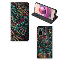 Xiaomi Redmi Note 10 4G | 10S | Poco M5s | Hoesje met Magneet | Aztec - thumbnail
