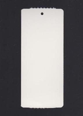 Hangetiket op rol 91x39mm blanko1000 rol