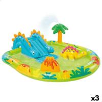 Opblaasbaar Kinderzwembad Intex Speeltuin Dinosaurussen 191 x 58 x 152 cm (3 Stuks) - thumbnail