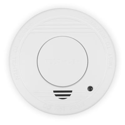 Smartwares Rookmelder Set van 4 stuks werkt op batterijen (Ø x h) 100 mm x 35 mm