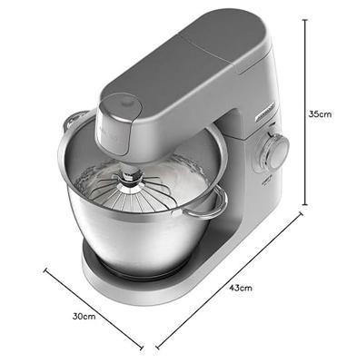 Kenwood Chef XL Elite KVL6300S keukenmachine 6,7 l Zilver 1400 W Kenwood Chef XL Elite KVL6300S keukenmachine 6,7 l Zilver 1400 W