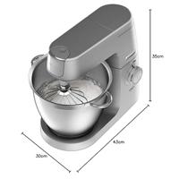 Kenwood Chef XL Elite KVL6300S keukenmachine 6,7 l Zilver 1400 W - thumbnail