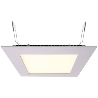 Deko Light 565157 LED Panel Square 15 LED-inbouwlamp Energielabel: G (A - G) LED vast ingebouwd 13 W Parelgrijs (RAL 9022)