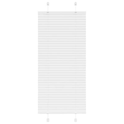 Pliss rolgordijn 55x150 cm stofbreedte 54,4 cm polyester wit