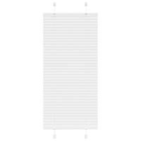 Pliss rolgordijn 65x100 cm stofbreedte 64,4 cm polyester wit - thumbnail