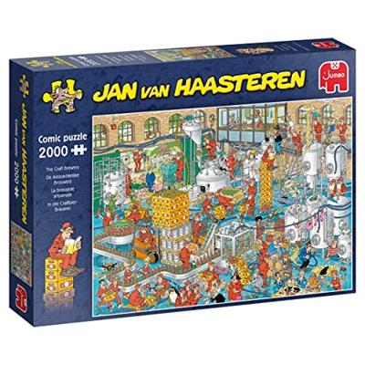 Jan Van Haasteren legpuzzel - de ambachtelijke brouwerij, 2000st.