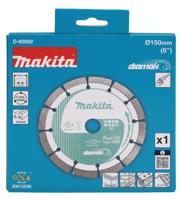 Makita Accessoires Diamantschijf 150x25,4x2,2mm| Segment - D-80092 - thumbnail