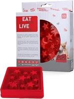 Eat Slow Live Longer Star Red XS - thumbnail