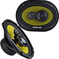 Ground Zero GZTF 69X - Autospeakers - 6âÃ 9â Inch 3-weg Triaxiaal - 3 Ohm - 130 W RMS / 190 W Piek - thumbnail