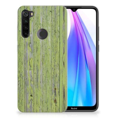 Xiaomi Redmi Note 8T | Bumper Hoesje | Green Wood