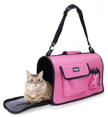 Nobleza Katten draagtas tot 4 kg - 44,5x20x26 cm - Roze Nobleza Katten draagtas tot 4 kg - 44,5x20x26 cm - Roze