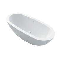 Best Design Vrijstaand Bad Cruise 180x80x60 cm Solid Surface Mat Wit - thumbnail