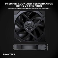 Phanteks PH-F140M25_G2_BBK01_3P PC-ventilator Zwart - thumbnail