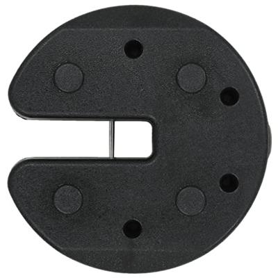 VidaXL Prieelgewichten 4 st 220x50 mm beton zwart