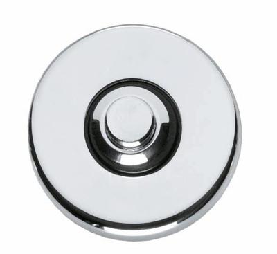 Intersteel Deurbel rond verdekt ø49x7mm - chroom Intersteel Deurbel rond verdekt ø49x7mm - chroom