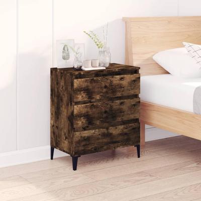 Dressoir 60x35x70 cm bewerkt hout gerookt eikenkleurig Dressoir 60x35x70 cm bewerkt hout gerookt eikenkleurig