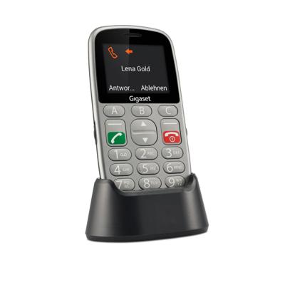 Gigaset GL390 mobiele telefoon zonder abonnement voor senioren (met SOS-functie, handige uitrusting, kleurendisplay, extra grote losstaande toetsen en drie snelkeuzetoetsen