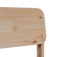 Tuinstoelen 2 st 60x52,5x72 cm massief grenenhout - thumbnail