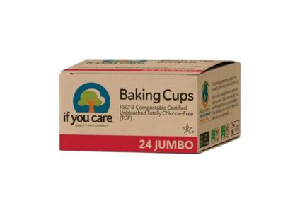 If You Care Bakvormpjes jumbo - 24st. If You Care Bakvormpjes jumbo - 24st.