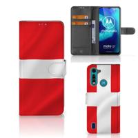 Motorola G8 Power Lite | Bookstyle Case | Denemarken - thumbnail