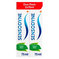 Sensodyne Tandpasta fresh mint 2 x 75 ml (150 ml) - thumbnail