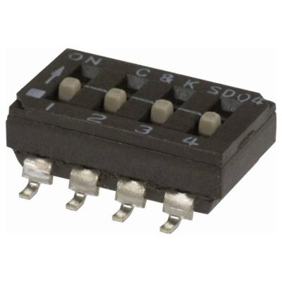 C & K Switches SD04H1SB DIP-Switch SD Series DIP-schakelaar Aantal polen 4 1 stuk(s) Tube