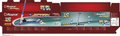 Razor S Spark Sport Kinderen Klassieke step Zwart, Rood - thumbnail