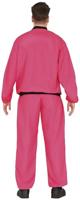 Neon Pink Tracksuit Heren - thumbnail