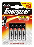 Energizer Batterij Max Alkaline AAA (Micro/LR03 8 Pack) - thumbnail