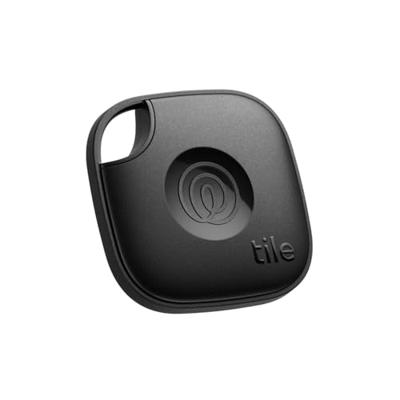 Tile by Life360 Mate (2024) – Bluetooth-tracker, sleutelfinder en itemfinder voor sleutels, tassen en meer. Telefoonzoeker. Zowel iOS- als Android-compatibel. 1-pack (zwart)