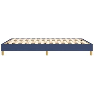 Boxspringframe stof blauw 140x200 cm Boxspringframe stof blauw 140x200 cm