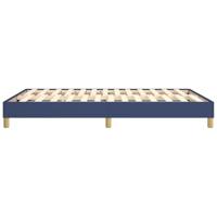 Boxspringframe stof blauw 140x200 cm - thumbnail