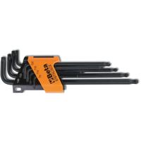 Beta ?8-delig set haakse stiftsleutels, met Torx® profiel en kogelkop. Lange uitvoering. 97BTXL/SC8 - 000970364 - thumbnail