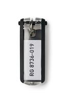 Durable 195701 Key Clip - 1957 Sleutelhanger Zwart 6 stuk(s) - thumbnail