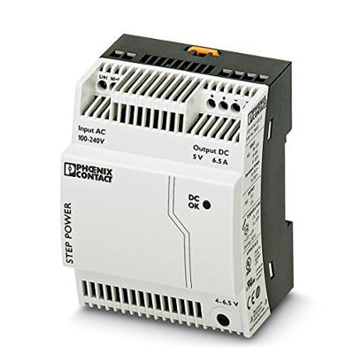 Phoenix Contact 2868541 DIN-rail netvoeding 5 V/DC 6.5 A 32.5 W Aantal uitgangen:1 x Inhoud 1 stuk(s) Phoenix Contact 2868541 DIN-rail netvoeding 5 V/DC 6.5 A 32.5 W Aantal uitgangen:1 x Inhoud 1 stuk(s)