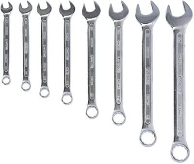 KS Tools 517.0048 5170048 Ringsleutel met ratelset Sleutelbreedte (metrisch) 8 - 19 mm